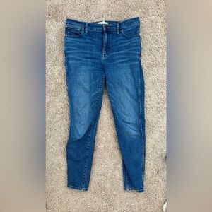 MadeWell 10in high rise skinny jeans